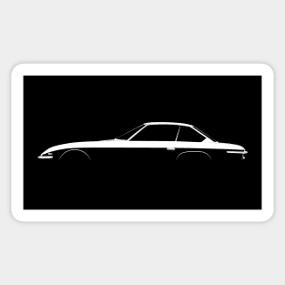 Lamborghini Islero Silhouette Sticker